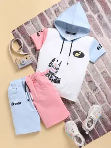 Toonyport Boys Printed T-shirt with Shorts