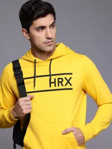 HRX by Hrithik Roshan Men Printed Hooded Sweatshirt
