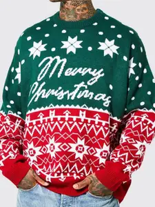 Mast & Harbour Men Printed Pullover