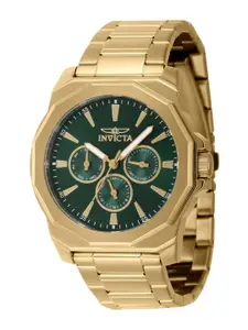 Invicta Men Dial & Stainless Steel Bracelet Style Straps Analogue Watch 46856