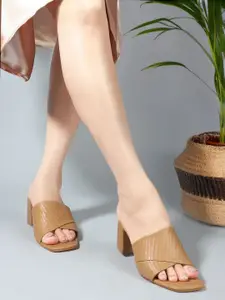 Mast & Harbour Women Synthetic Party Block Sandals