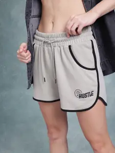 The Roadster Life Co. Women Knitted Shorts