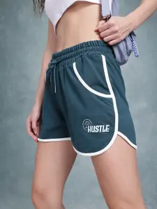 The Roadster Life Co. Women Knitted Shorts