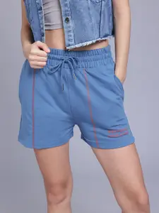 The Roadster Life Co. Women Upturn Stitch Knit Shorts