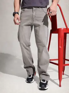 WROGN Men Bootcut Light Fade Stretchable Jeans