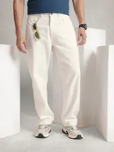 WROGN Men Pure Cotton Loose Fit Jeans