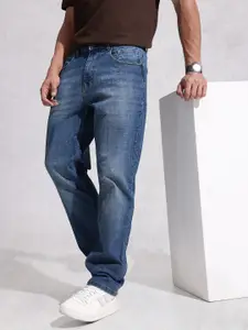 WROGN Men Anti Fit Light Fade Stretchable Jeans