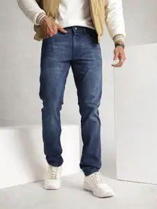 WROGN Men Slim Fit Light Fade Stretchable Jeans