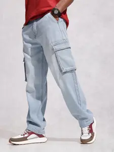 WROGN Men Relaxed Fit Light Fade Pure Cotton Jeans