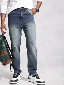 WROGN Men Slim Fit Heavy Fade Stretchable Jeans