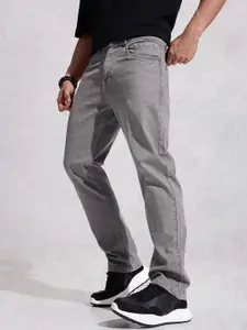 WROGN Men Anti Fit Light Fade Stretchable Jeans