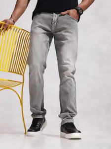 WROGN Men Slim Fit Light Fade Stretchable Jeans