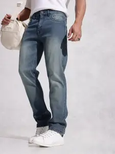 WROGN Men Anti Fit Light Fade Stretchable Jeans