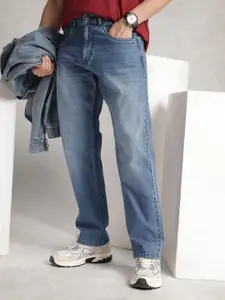 WROGN Men Anti Fit Light Fade Stretchable Jeans