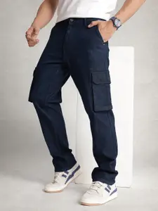 WROGN Men Anti Cargo Fit Stretchable Jeans