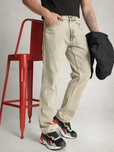 WROGN Men Heavy Fade Pure Cotton Jeans