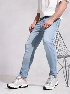 WROGN Men Slim Fit Light Fade Stretchable Jeans