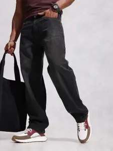 WROGN Men Loose Fit Light Fade Pure Cotton Jeans