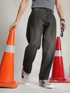 WROGN Men Loose Fit Light Fade Pure Cotton Jeans