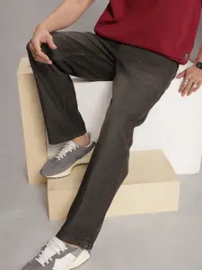 WROGN Men Pure Cotton Loose Fit Light Fade Jeans