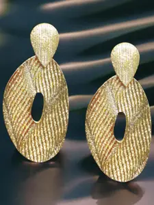 OOMPH Oval Drop Earrings