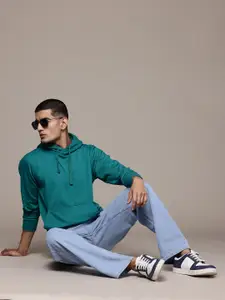 The Roadster Lifestyle Co. Solid Hooded Sweatshirt