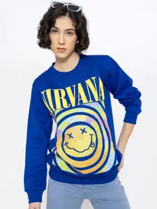 Lounge Dreams Women Printed Sweatshirt