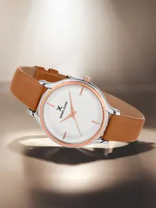 Daniel Klein Women Dial & Leather Analogue Watch DK11676-7_OR