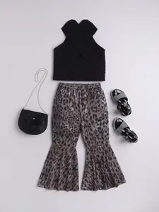 taffykids Girls Halter Neck Top with Trousers