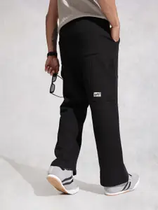 WROGN Men Oversized Track Pant