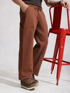 WROGN Men Oversized Regular Track Pants