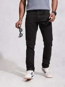 WROGN Men Slim Fit Light Fade Stretchable Jeans