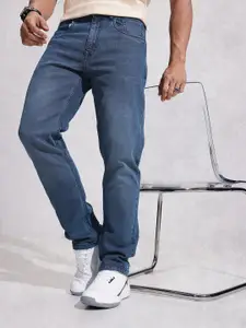 WROGN Men Anti Fit Light Fade Stretchable Jeans