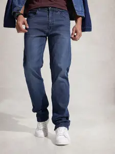 WROGN Men Anti Fit Light Fade Stretchable Jeans