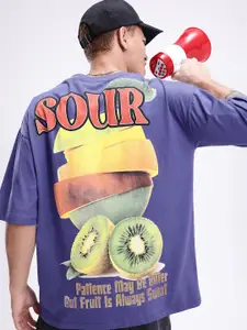 Kook N Keech Oversized Fit Graphic Printed Pure Cotton T-shirt