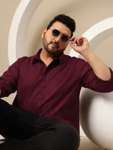 Sztori Plus Size Cotton Casual Shirt