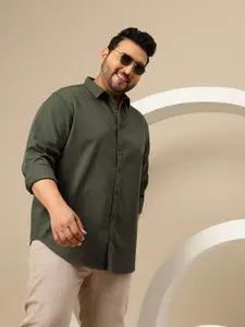 Sztori Plus Size Cotton Casual Shirt