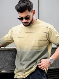 Maniac Men Typography Printed T-shirt