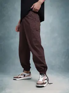 The Roadster Life Co. Men Relaxed Fit Cotton Cargos