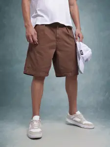 The Roadster Life Co. Men Relaxed Fit Pure Cotton Chino Shorts