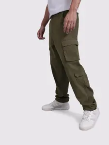 The Roadster Life Co. Men Toggle Hem Relaxed Fit Cargos
