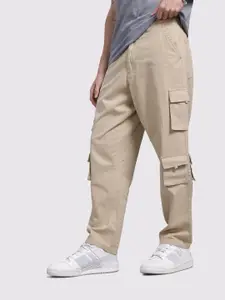 The Roadster Life Co. Men Cotton Relaxed Fit Cargos