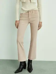 MANGO Women Flared Stretchable Jeans