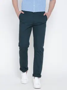 U.S. Polo Assn. Men Navy Tapered Fit Trousers