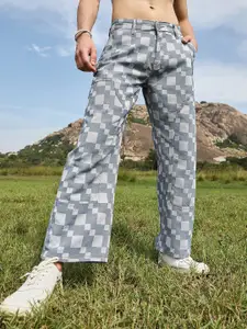 Campus Sutra Men Comfort Heavy Fade Stretchable Jeans