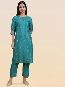 W Women Sequinned Kurta