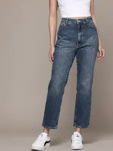 MANGO Women Slim Fit Light Fade Stretchable Jeans