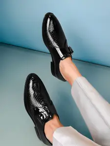 House of Pataudi Men Formal Buckle Monks