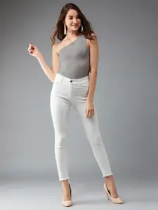 DOLCE CRUDO Skinny Fit High-Rise Jeans