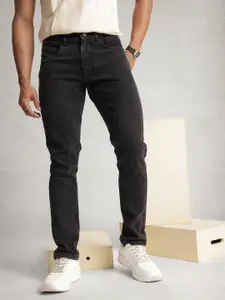 WROGN Men Slim Fit Light Fade Stretchable Jeans